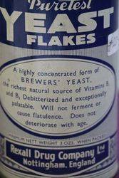 Rexall Drug Puretest Yeast Flakes Tin