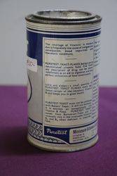 Rexall Drug Puretest Yeast Flakes Tin