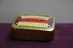 Richmound Medium Navy Cut Tobacco Tin 