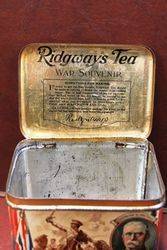 Ridgways Tea War Souvenir Pictorial tin