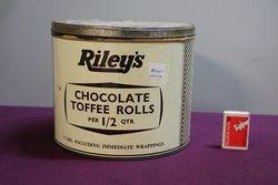 Rileyand39s Chocolate Toffee 7 lbs Tin 