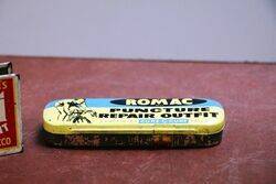 Romac Puncture Repair Outfit Tin 