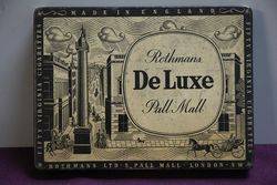 Rothmans Deluxe Pall Mall  Cigarettes Tin 