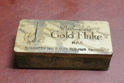 Rothmans Gold Flake Tobacco Tin