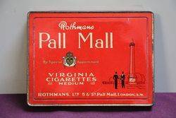 Rothmans Pall Mall Virginia Medium Cigarettes Tin 