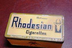 Rothmans Rodesian Cigarette Tin