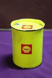 Round Shell Alvania Grease 3  1 LB Tin