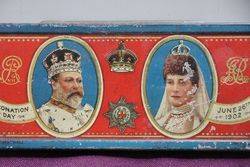 Rowntree and Co Ltd Coronation Day Royal Tin 