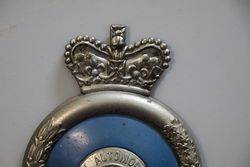 Royal Automobile Club RAC Chrome Plated Badge King Edward  VII 