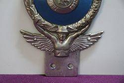 Royal Automobile Club RAC Chrome Plated Badge King Edward  VII 