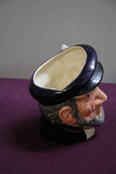 Royal Doulton Small Character Jugs Capt Ahab D6506