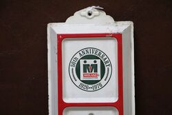 SMALL Classic Midland LP Gas Tin Thermometer 