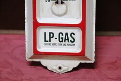 SMALL Classic Midland LP Gas Tin Thermometer 