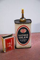 SOHIO Home Oiler Pictorial Images to the Back