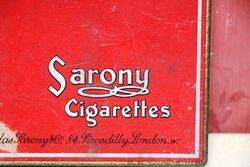 Sarony Cigarettes Silk Cut Virginia Tin