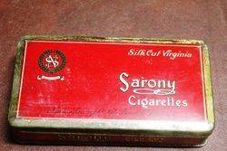 Sarony Cigarettes Tin