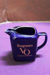Seagram's VO Canadian Whisky Pub Jug.