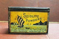 Seidlitz Powders Advertising Tin