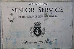 Senior Service Cigarettes Tin 