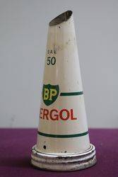 Set Of 10 BP Energol Tin Tops 