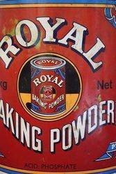 Set Of 4 Vintage Royal Baking Powder Tins