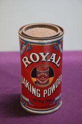 Set Of 4 Vintage Royal Baking Powder Tins