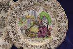 Set of 4 Garden House China Crinoline lady