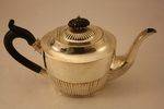 Sheffield Sterling Silver Tea Pot C1904 By Mappin + Webb