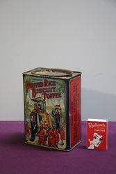 Sheldon And Pearson Ltd  Original Puffed Rice Biscuit Toffee Tin 