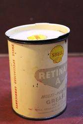 Shell 1lb Grease Tin