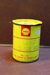 Shell 1lb Grease Tin