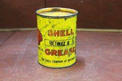 Shell 1lb Grease Tin