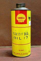 Shell Australia One Quart Oil Bottle