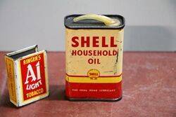 Shell Household Oil 4ozs Oiler