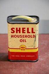 Shell Household Oil 4ozs Oiler