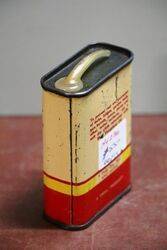 Shell Household Oil 4ozs Oiler