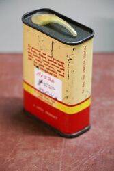 Shell Household Oil 4ozs Oiler
