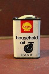 Shell Household Oil Tin