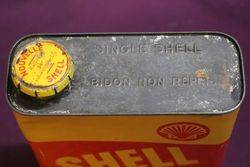 Shell Huile Pour Autos Single Fluide  2 Litres Motor Oil Tin 