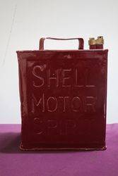 Shell Motor Spirit 2 Gallon Can 