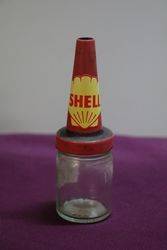 Shell Oil Bottle + Plastic Top 