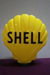 Shell Petrol Pump Advertising Globe