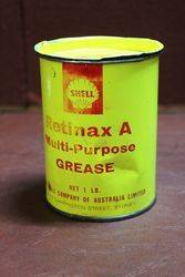 Shell Retinax 1lb Grease Tin