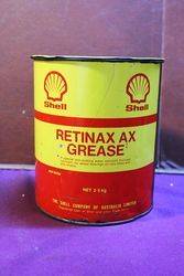 Shell Retinax 2.5kg Grease Tin
