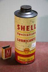 Shell Spirax 140 EP Motor Lubricants Oil 1 quart Can.