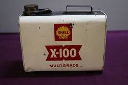 Shell X100 5 Litres  Can