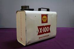 Shell X100 5 Litres  Can