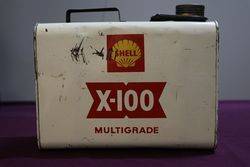 Shell X100 5 Litres  Can