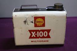 Shell X100 5 Litres  Can