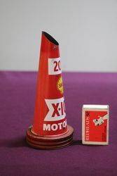 Shell X100 Motor Oil Tin Pourer 